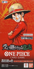 One Piece Card Game: Carrying On His Will [OP-13] Booster Box (Japanese Edition) – Factory Sealed